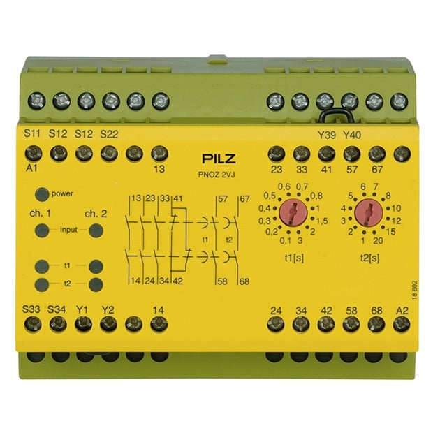 PILZ 774012-PNOZ2VJ24VDC3n/o1n/c2n/ot