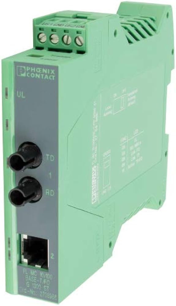 PHOENIX CONTACT 2708986-FLMC10/100BASE-T/FOG1300ST