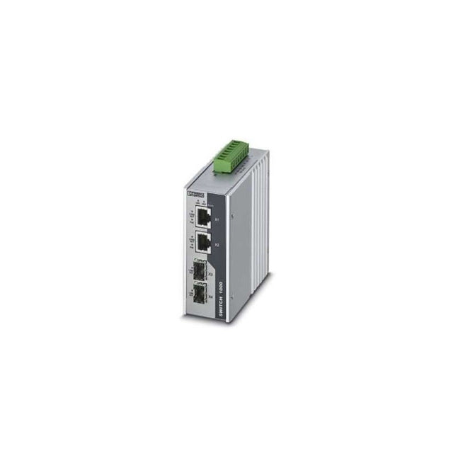 PHOENIX CONTACT 1026765-IndustrialEthernetSwitch-FLSWITCH1000T-2POE-GT-2SFP