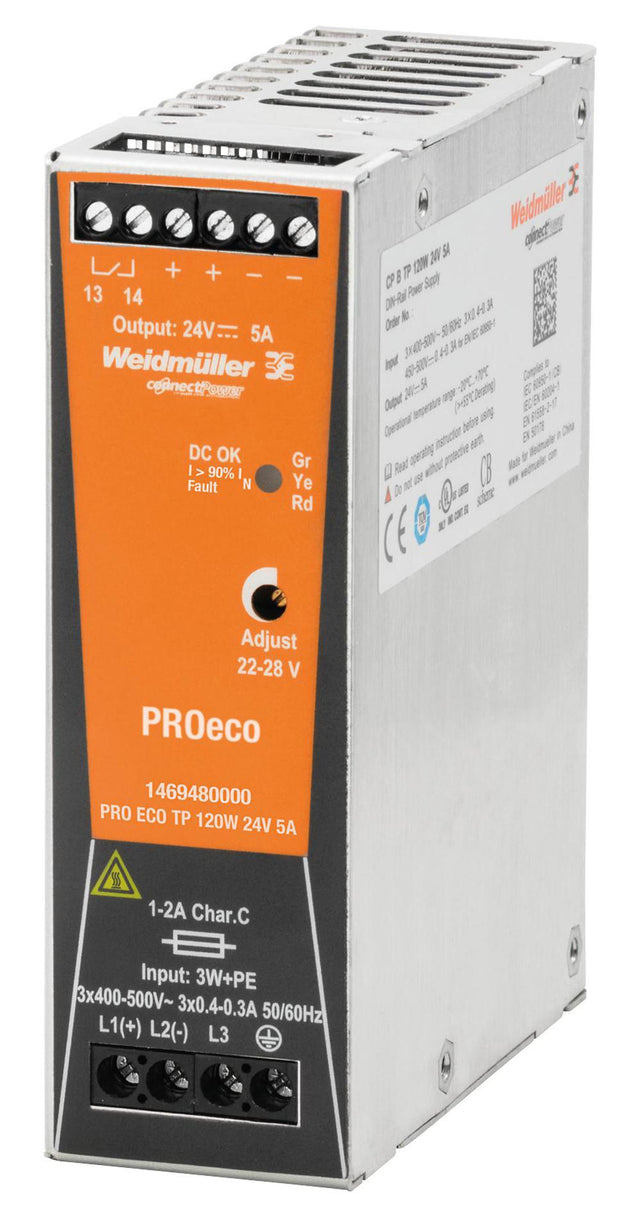 WEIDMULLER 1469480000-PROECO120W24V5A