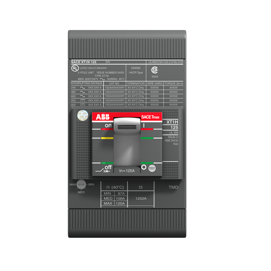 ABB 1SDA074704R1-XT1H125TMF80-8003pFFUL/CSA