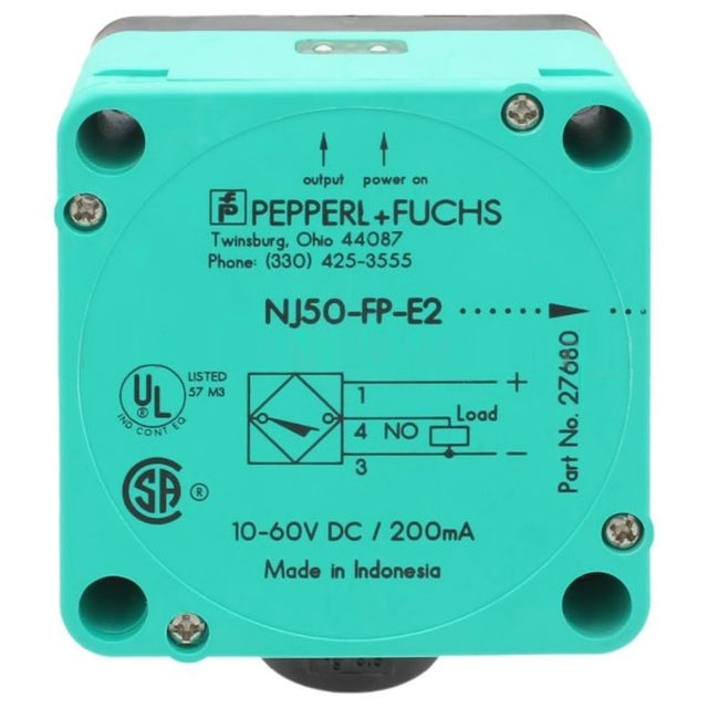 PEPPERL+FUCHS 187388-NCB50-FP-E2-P1