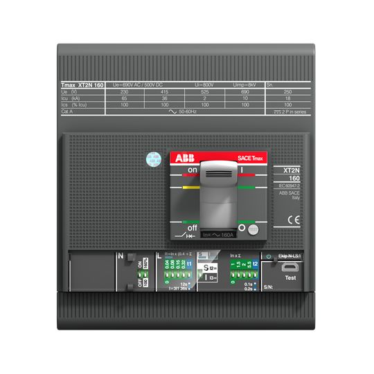 ABB 1SDA067966R1-XT2L160EkipLSIGIn=25A4pFF