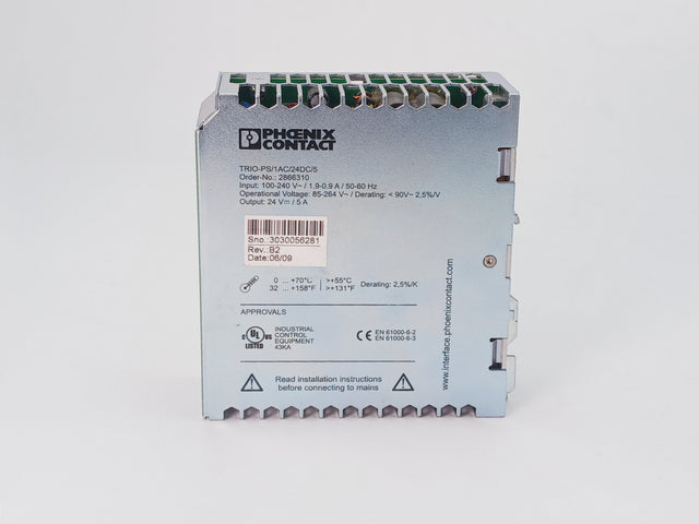 PHOENIX CONTACT TRIO-PS/1AC/24DC/5