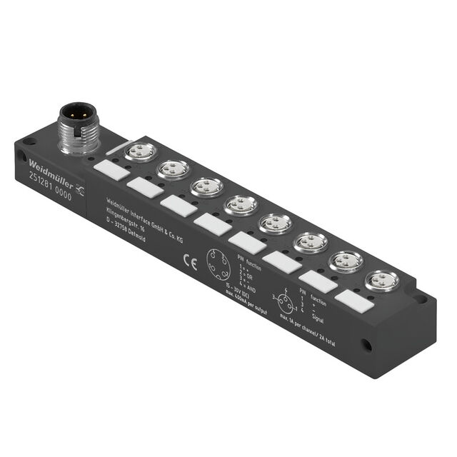 WEIDMULLER 2512810000-SAI-08L-VP12-3A-M08L-LOG