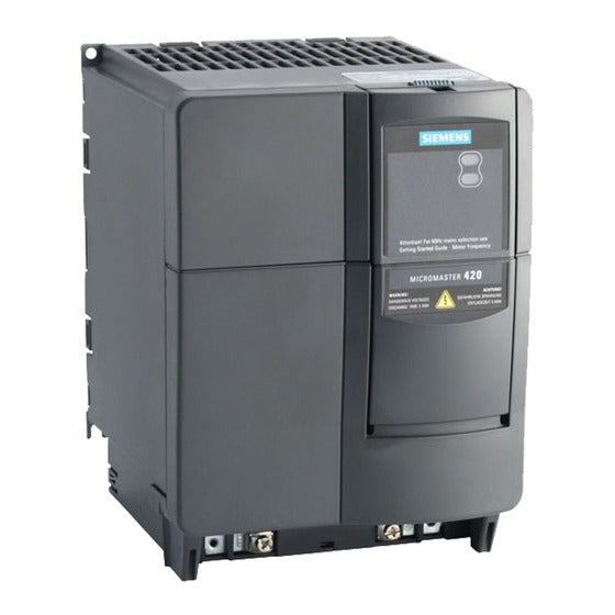 SIEMENS 6SE6420-2AD25-5CA0