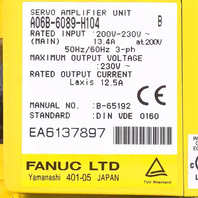 A06B-6089-H105 FANUC