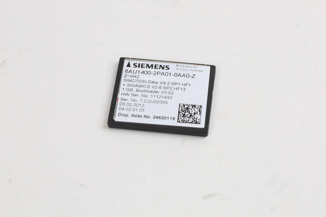 SIEMENS 6AU1400-2PA01-0AA0-ZM42