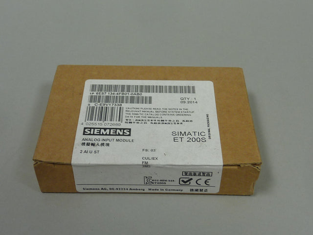 SIEMENS 6ES7134-4FB01-0AB0
