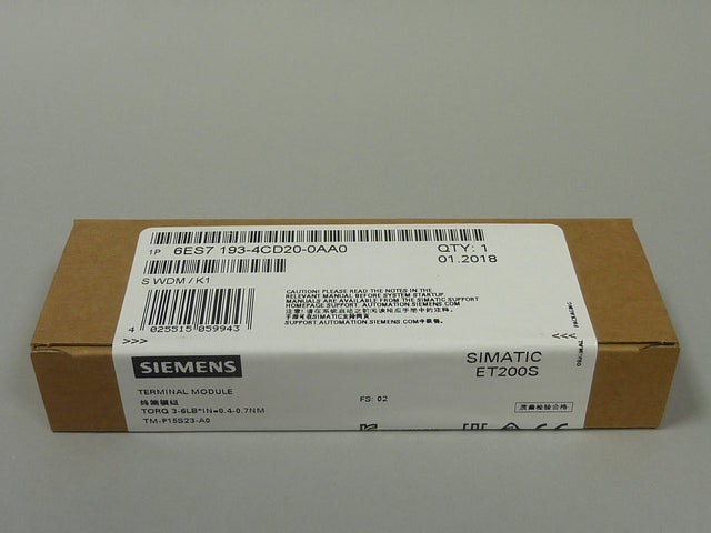 SIEMENS 6ES7193-4CD20-0AA0