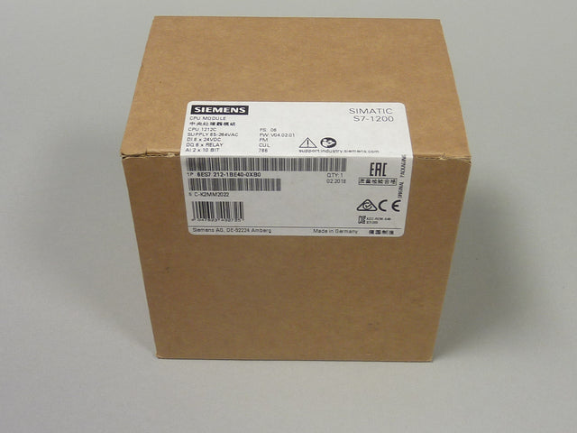 SIEMENS 6ES7212-1BE40-0XB0
