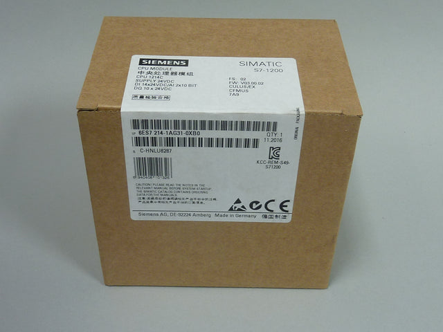 SIEMENS 6ES7214-1AG31-0XB0