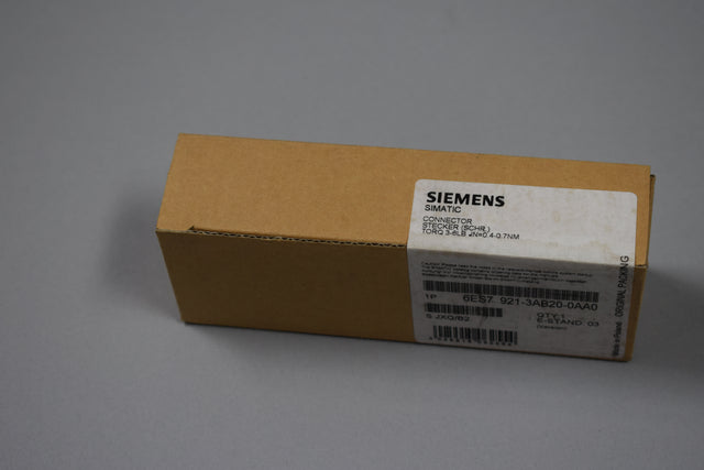 SIEMENS 6ES7921-3AB20-0AA0