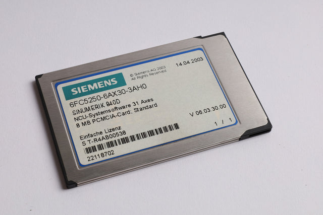 SIEMENS 6FC5250-6AX30-3AH0