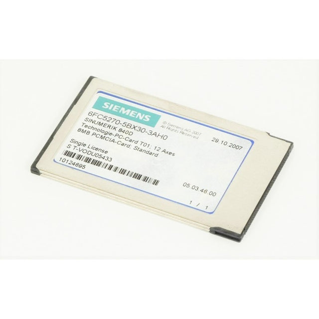 SIEMENS 6FC5270-5BX30-3AH0