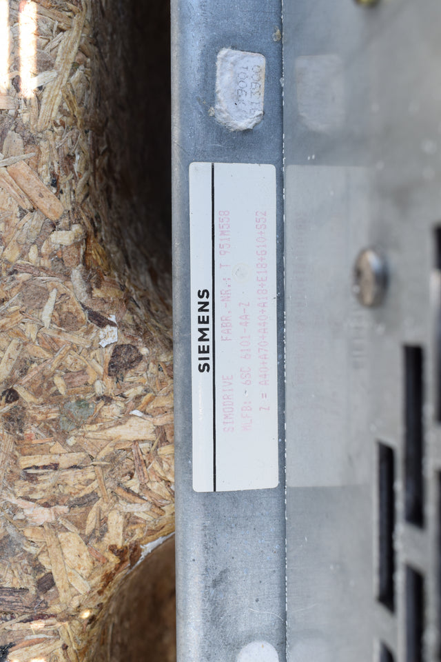 SIEMENS 6SC6101-4A-ZA40A70A40A18E18G10S52