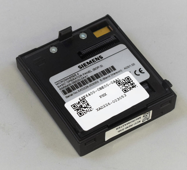 SIEMENS 6SE6400-0BE00-0AA1