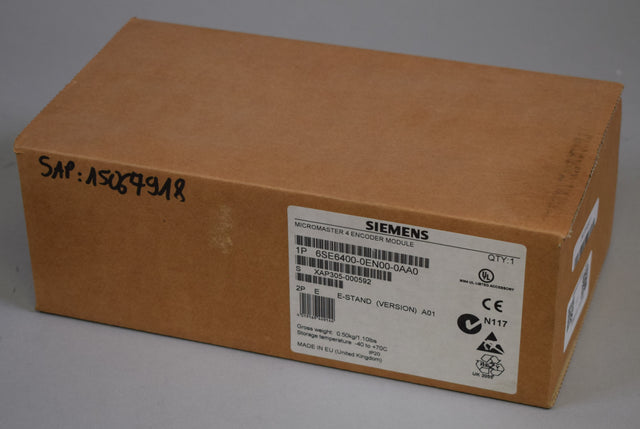 SIEMENS 6SE6400-0EN00-0AA0