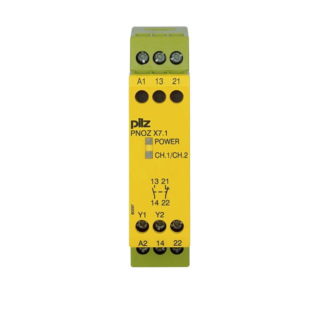 PILZ 774051-PNOZX7.124VAC/DC1n/o1n/c