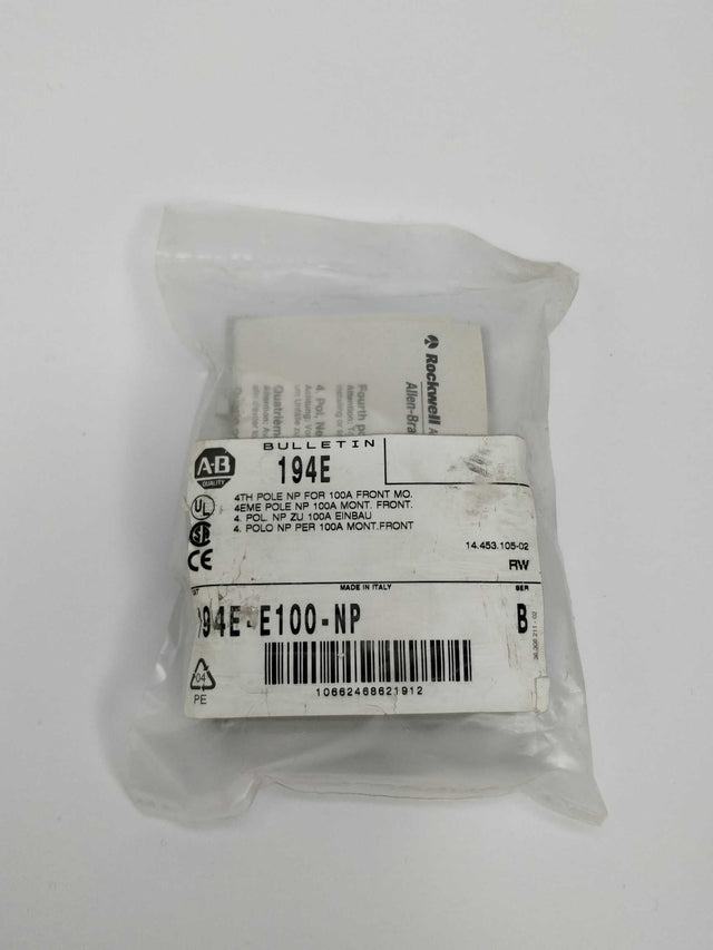ALLEN BRADLEY 194E-E100-NP