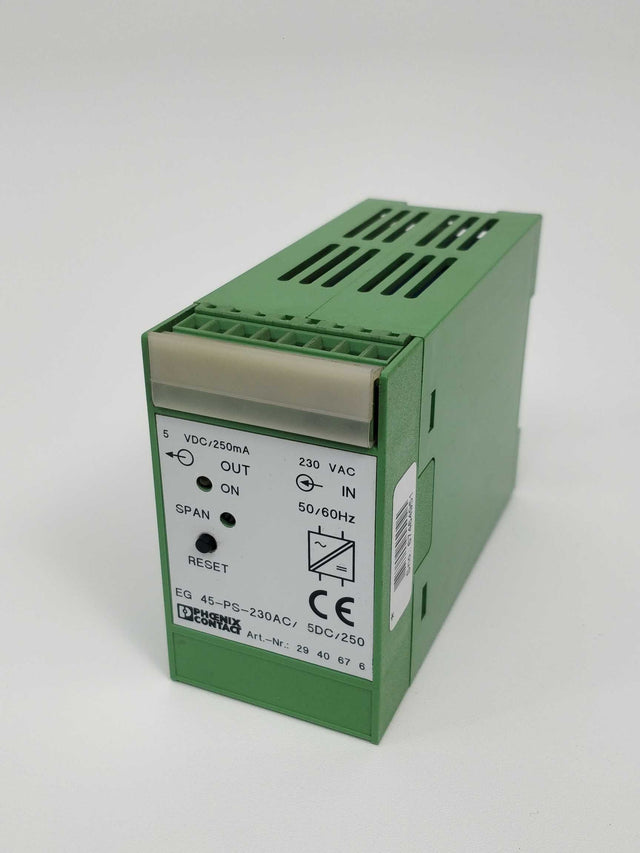 PHOENIX CONTACT 2940676-EG45-PS-230AC/5DC/250