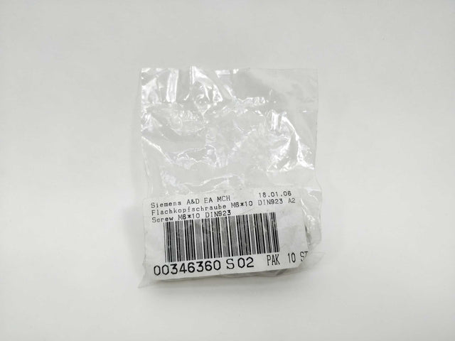 SIEMENS A&D EA MCH 00346360-02