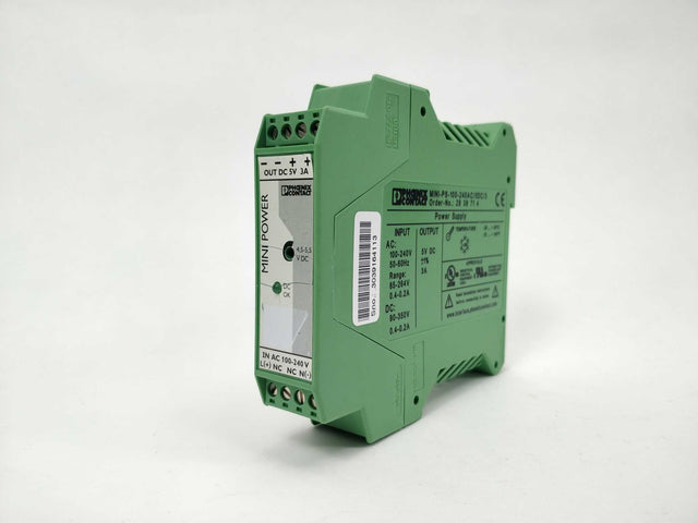 PHOENIX CONTACT 2938714-MINI-PS-100-240AC/5DC/3