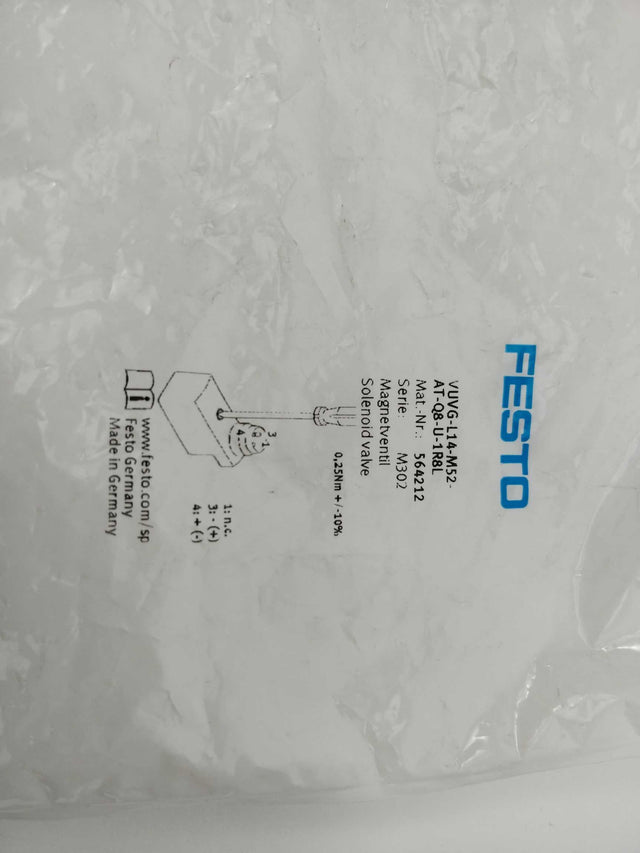 FESTO VUVGL14M52ATQ8U1R8L