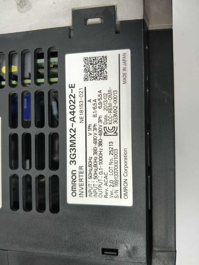SIEMENS 3G3MX2-A4022-E-DEFECTUOSO