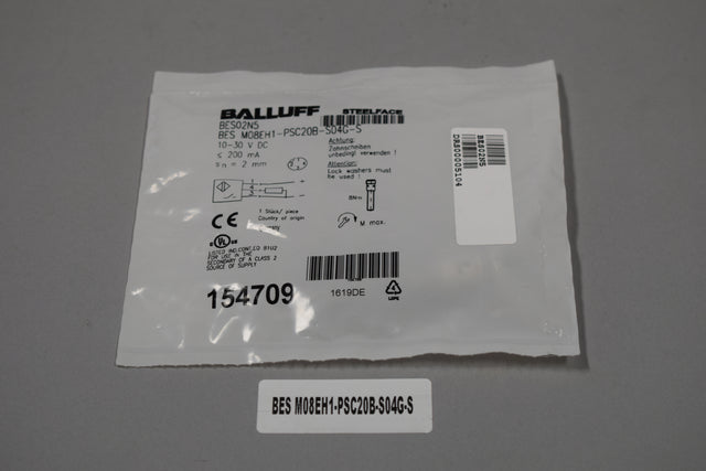 BALLUFF BESM08EH1-PSC20B-S04G-S
