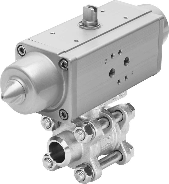 FESTO 1774110-VZBA-2"-WW-63-T-22-F0507-V4V4T-PS90-R-90-4-C