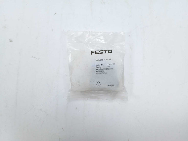 FESTO 153223-QSLV3-1/4-6
