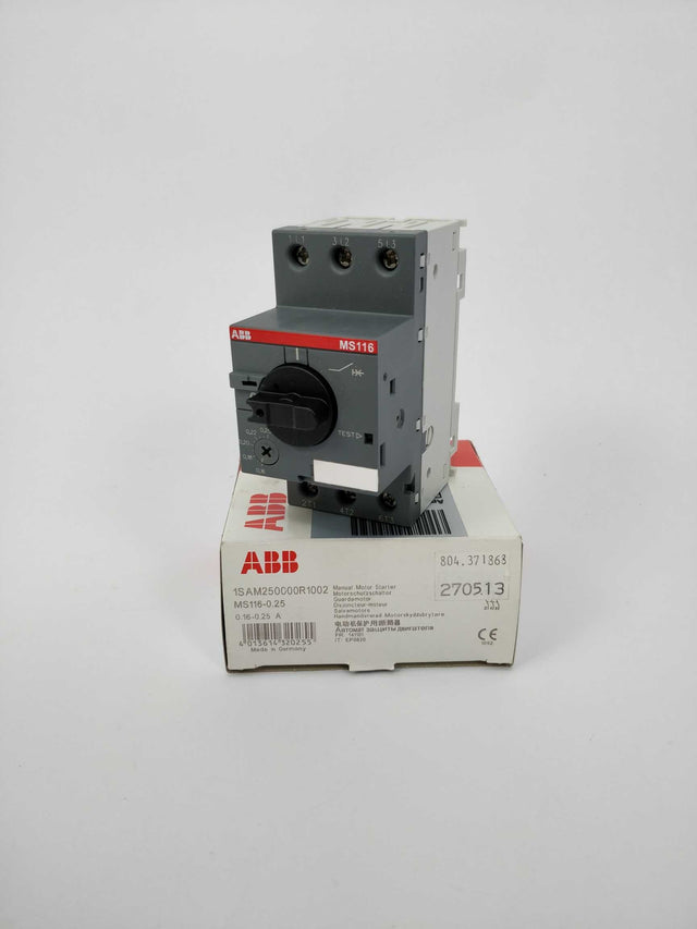 ABB 1SAM250000R1002 MS 116-0.25