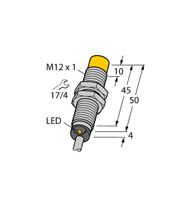 TURCK 1634825-NI10U-M12-AN6X