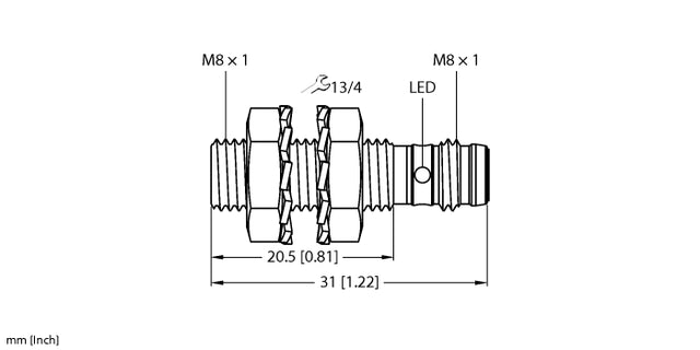 TURCK 4669451-BI2-EG08K-RP6X-V1131