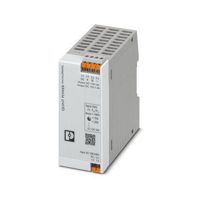 PHOENIX CONTACT 2904596-QUINT4-PS/1AC/2X15DC/2/PT