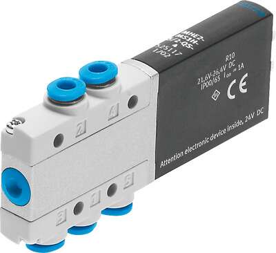 FESTO 525117-MHE2-MS1H-5/2-QS-4