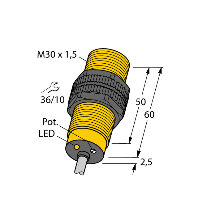 TURCK 2506013-BCF10-S30-RZ3X