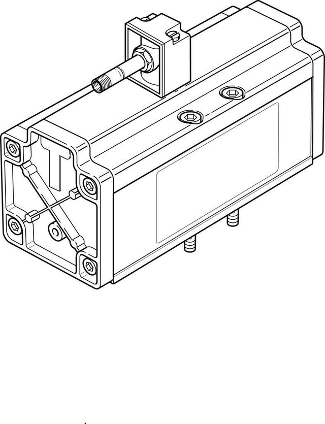 FESTO 12457-MDH-5/2-3/4-D-4-24DC