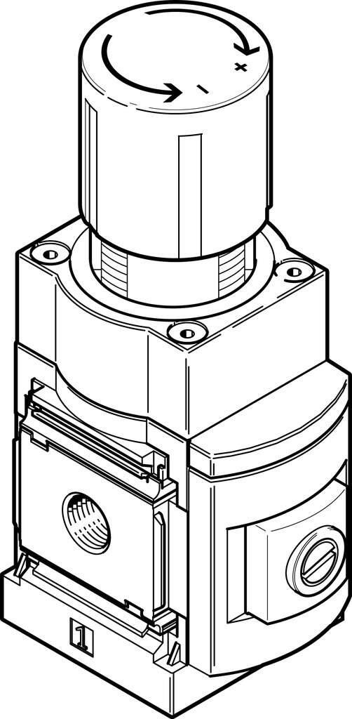 FESTO 538023-MS6-LRP-1/2-D4-A8-Z
