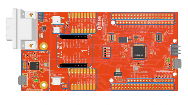 INFINEON KITXMCPLT2GOXMC4200TOBO1