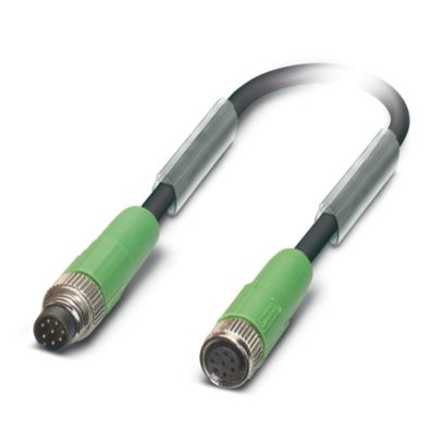 PHOENIX CONTACT 1404133-SAC-8P-M8MS/0,3-PUR/M8FSSH