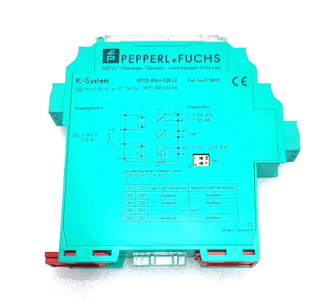 PEPPERL+FUCHS 274895-KFD2-RSH-1.2E.L2