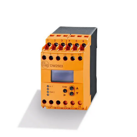 IFM DW2503-MONITOR/FA-1/100-240VAC/DC