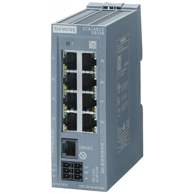 SIEMENS 6GK5208-0BA00-2AB2