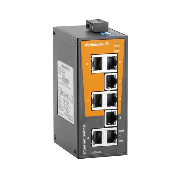 WEIDMULLER 1240900000-IE-SW-BL08-8TX