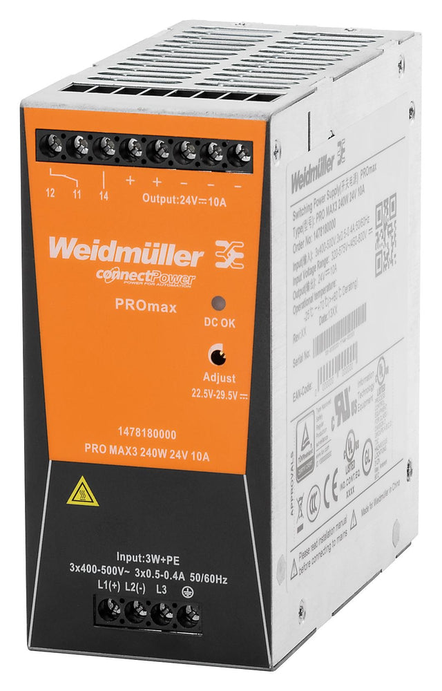 WEIDMULLER 1478180000-PROMAX3240W24V10A