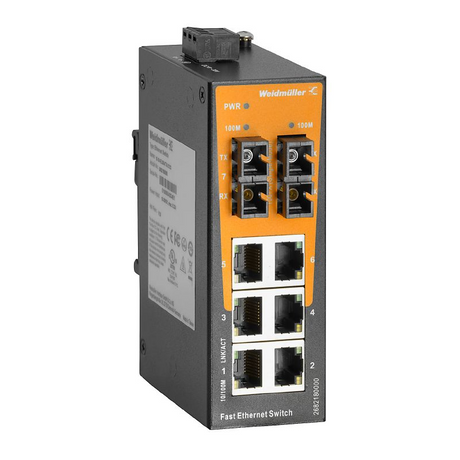 WEIDMULLER 2682180000-IE-SW-EL08-6TX-2SCS