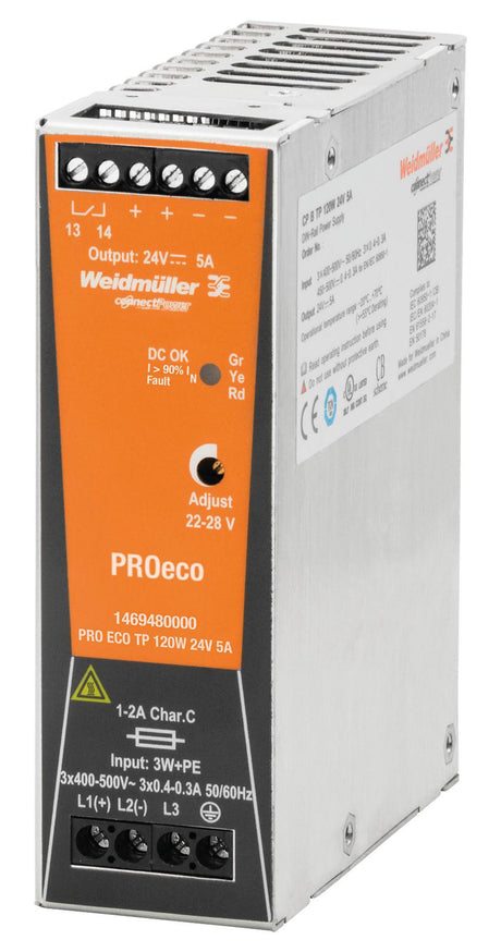 WEIDMULLER 1469480000-PROECO120W24V5A