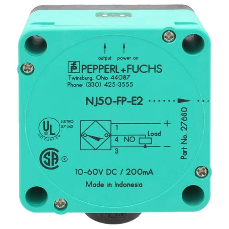 PEPPERL+FUCHS 187388-NCB50-FP-E2-P1